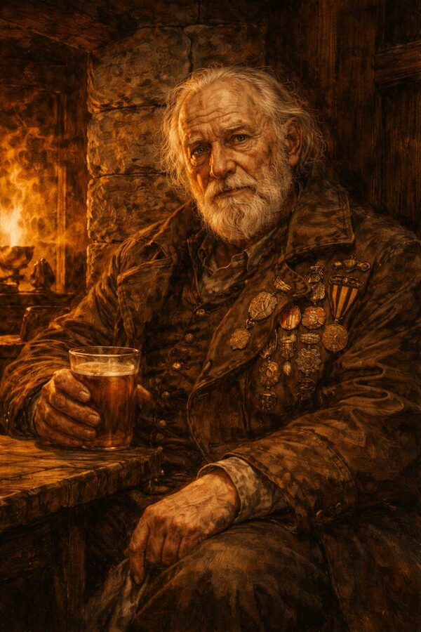 Old Harken, retired Purple Dragon sergeant